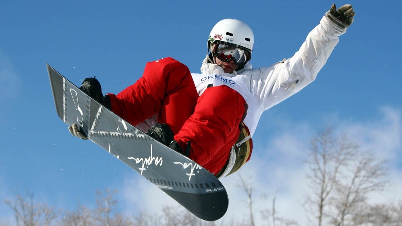 Snowboarding ZOH – big air žen