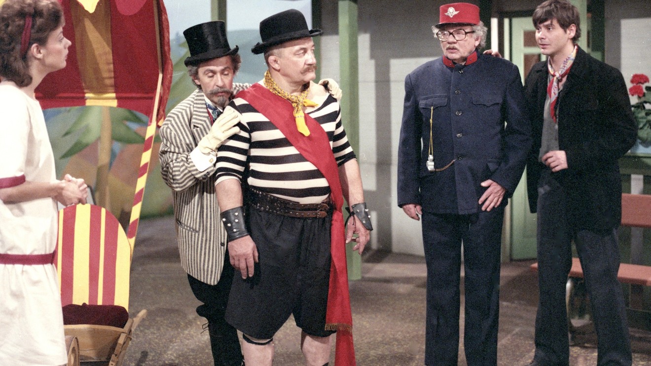 Tři obři a vlak, Pohádka pro pamětníky