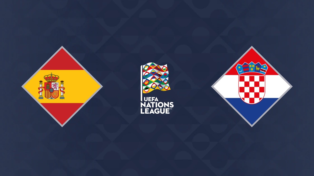 Fotbal - Liga národů, Ligová fáze, Španělsko - Chorvatsko