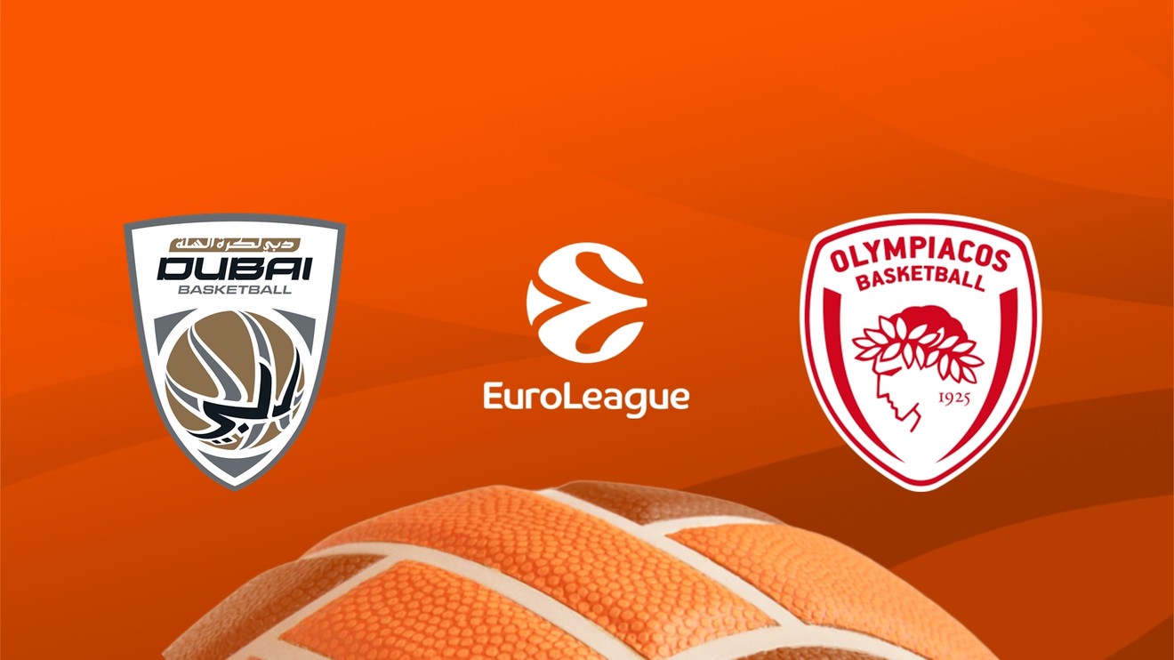 EL: Dubai Basketball-Olympiakos Pireus