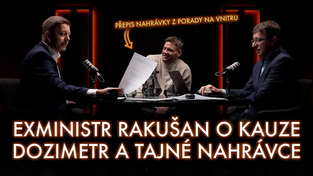 Tajná nahrávka ministra k Dozimetru. Rakušan poprvé o tom, co skutečně zaznělo