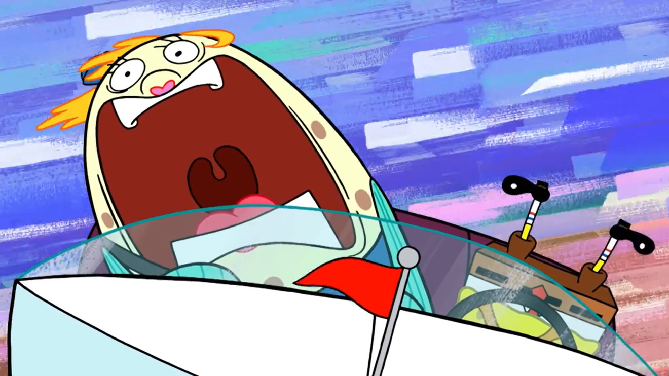 Spongebob v kalhotách