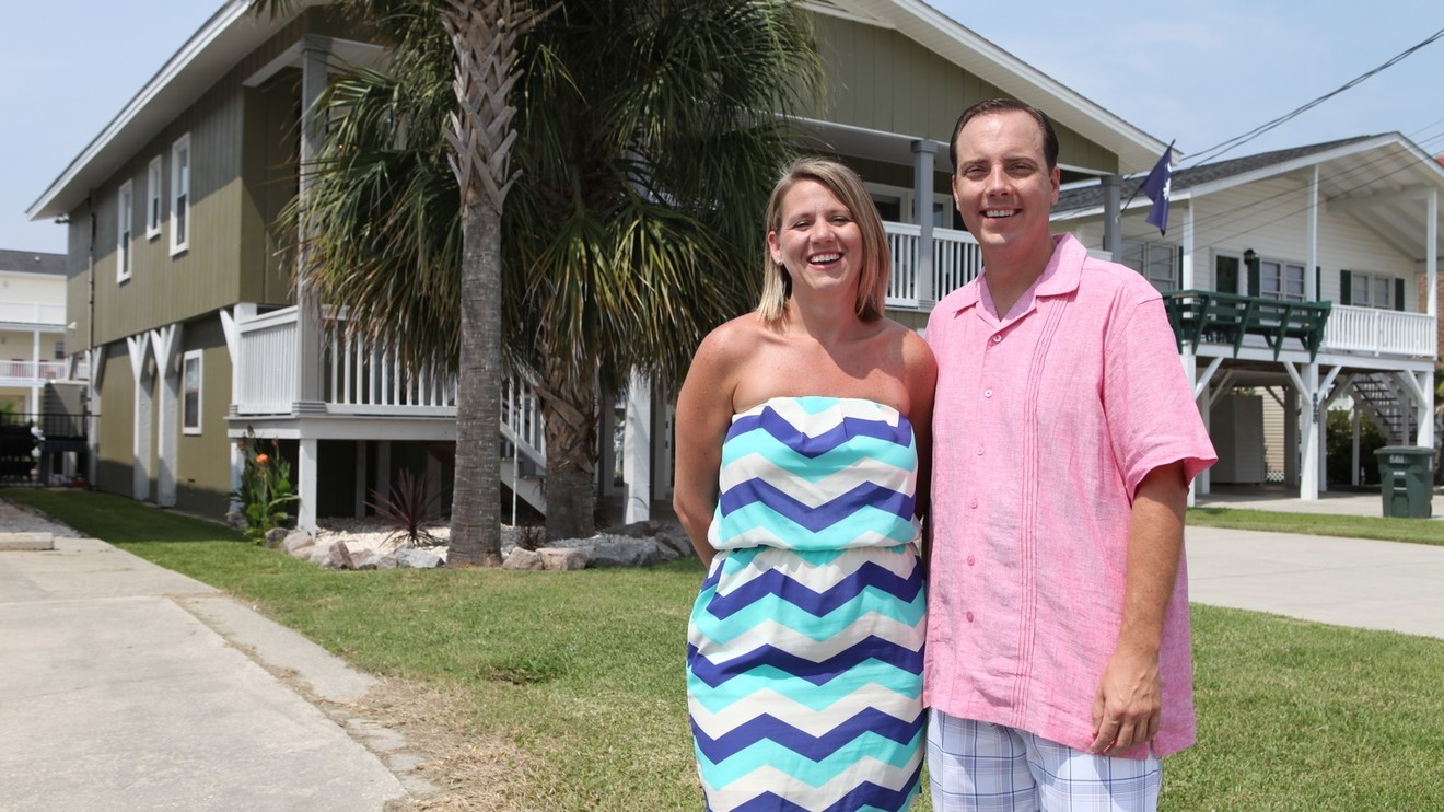 Levný dům na pláži