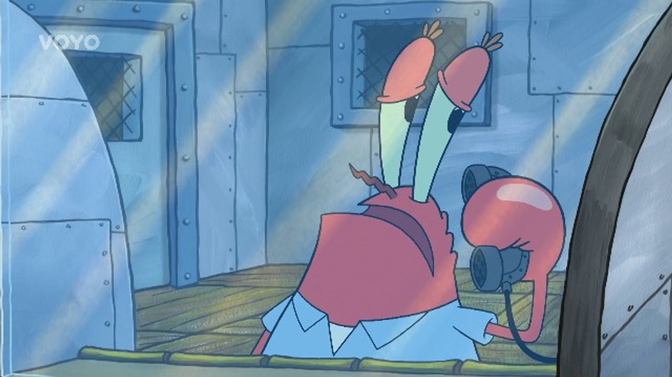 Spongebob v kalhotách