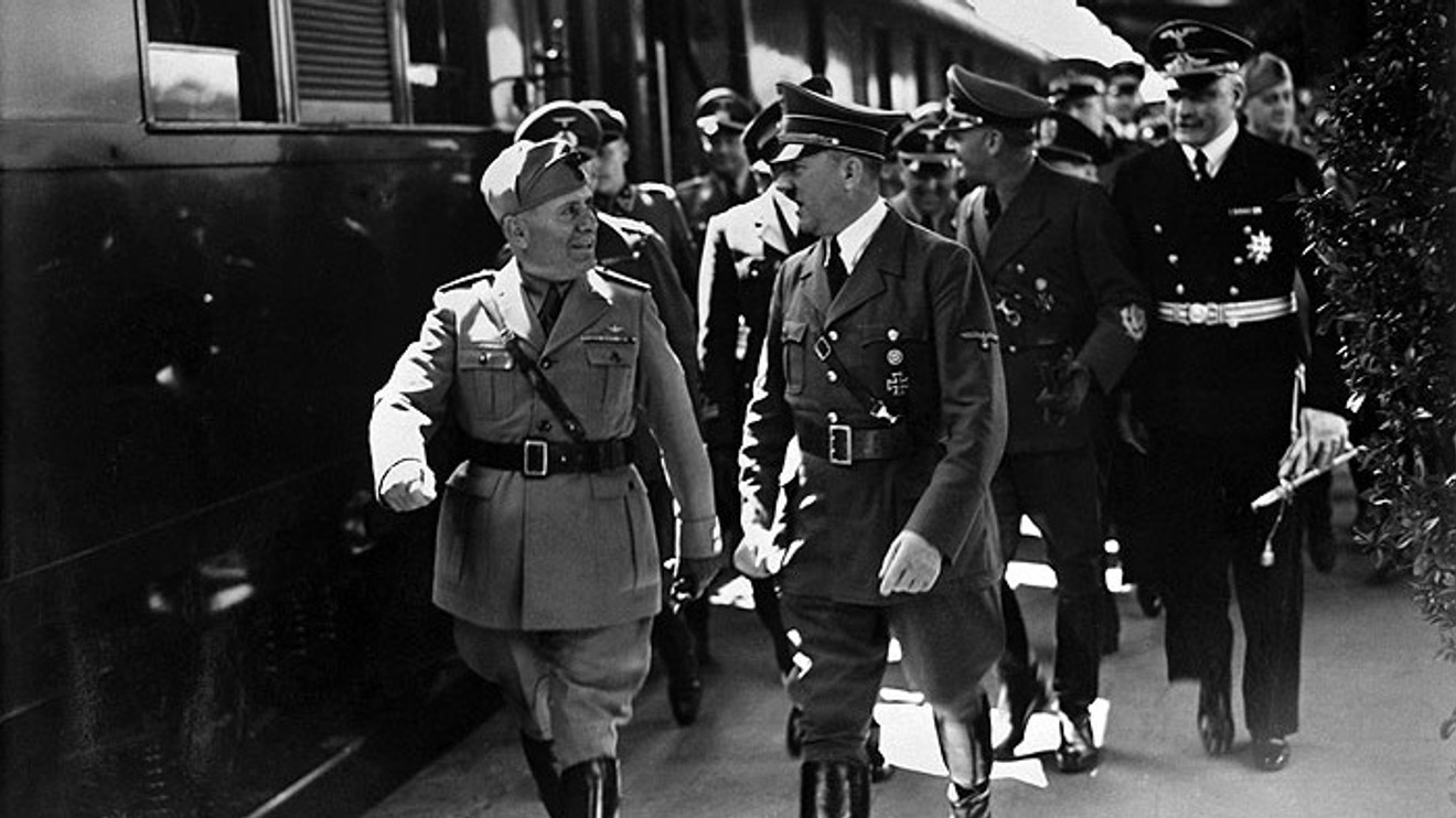 Hitler a Mussolini: Nelítostné přátelství