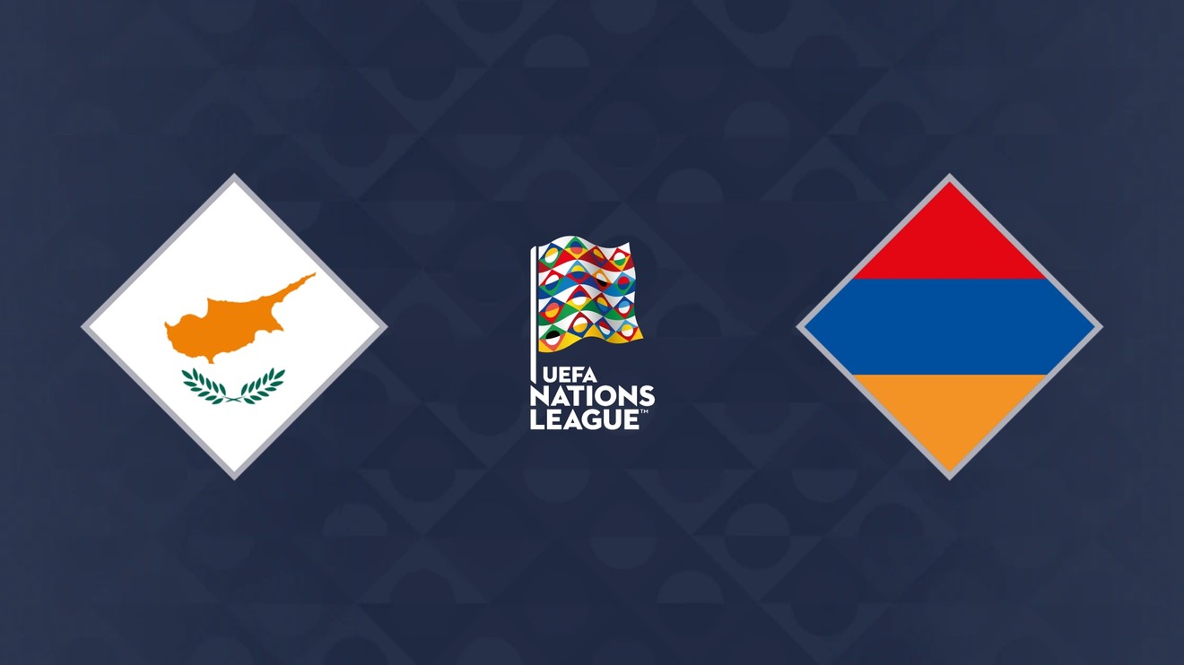 Fotbal - Liga národů, Ligová fáze, Kypr - Arménie