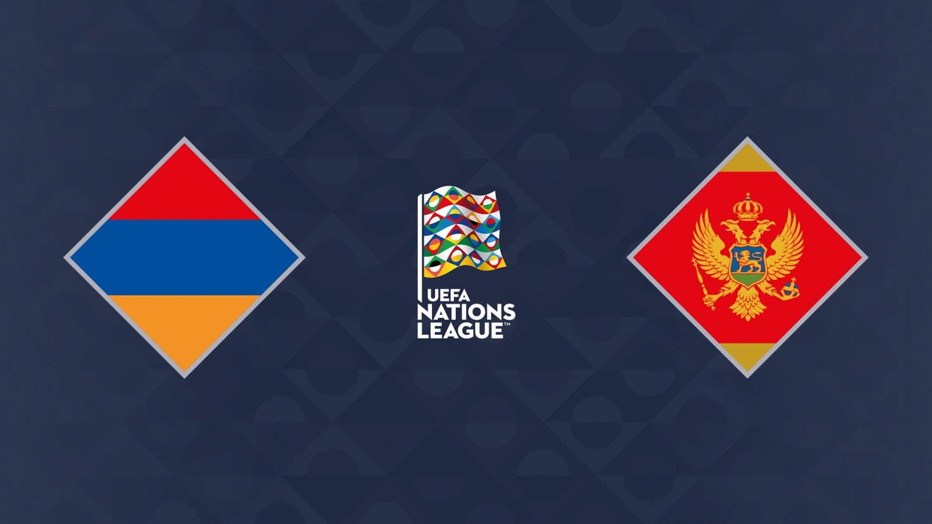 Fotbal - Liga národů, Ligová fáze, Arménie - Černá Hora