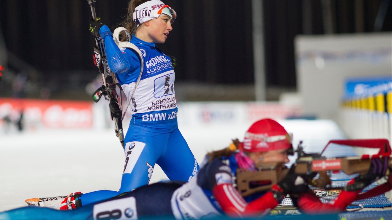 Biatlon ZOH – sprint žen