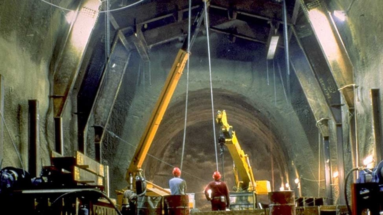 Stavba Eurotunelu