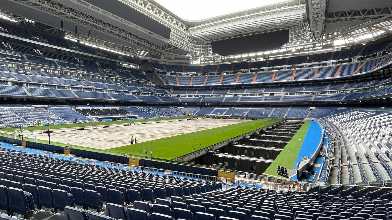 Fotbalový stadion Realu Madrid