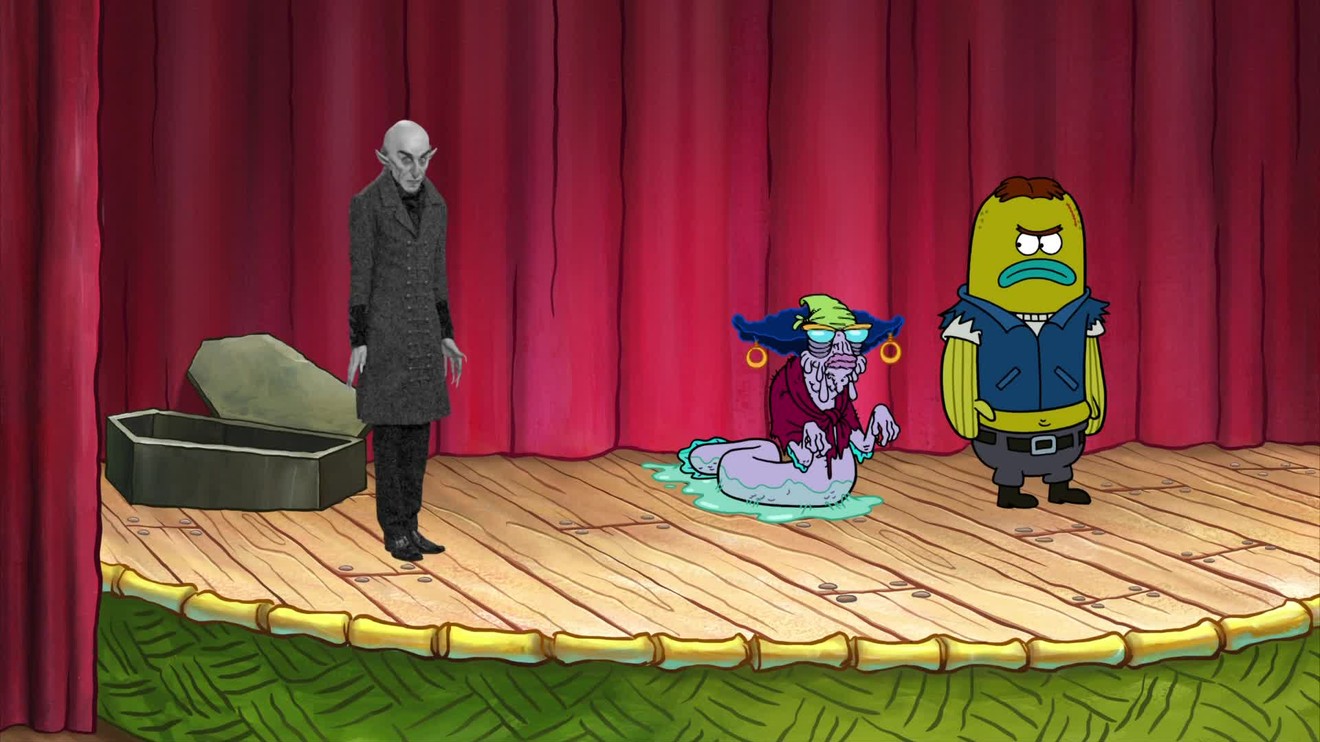 Spongebob v kalhotách