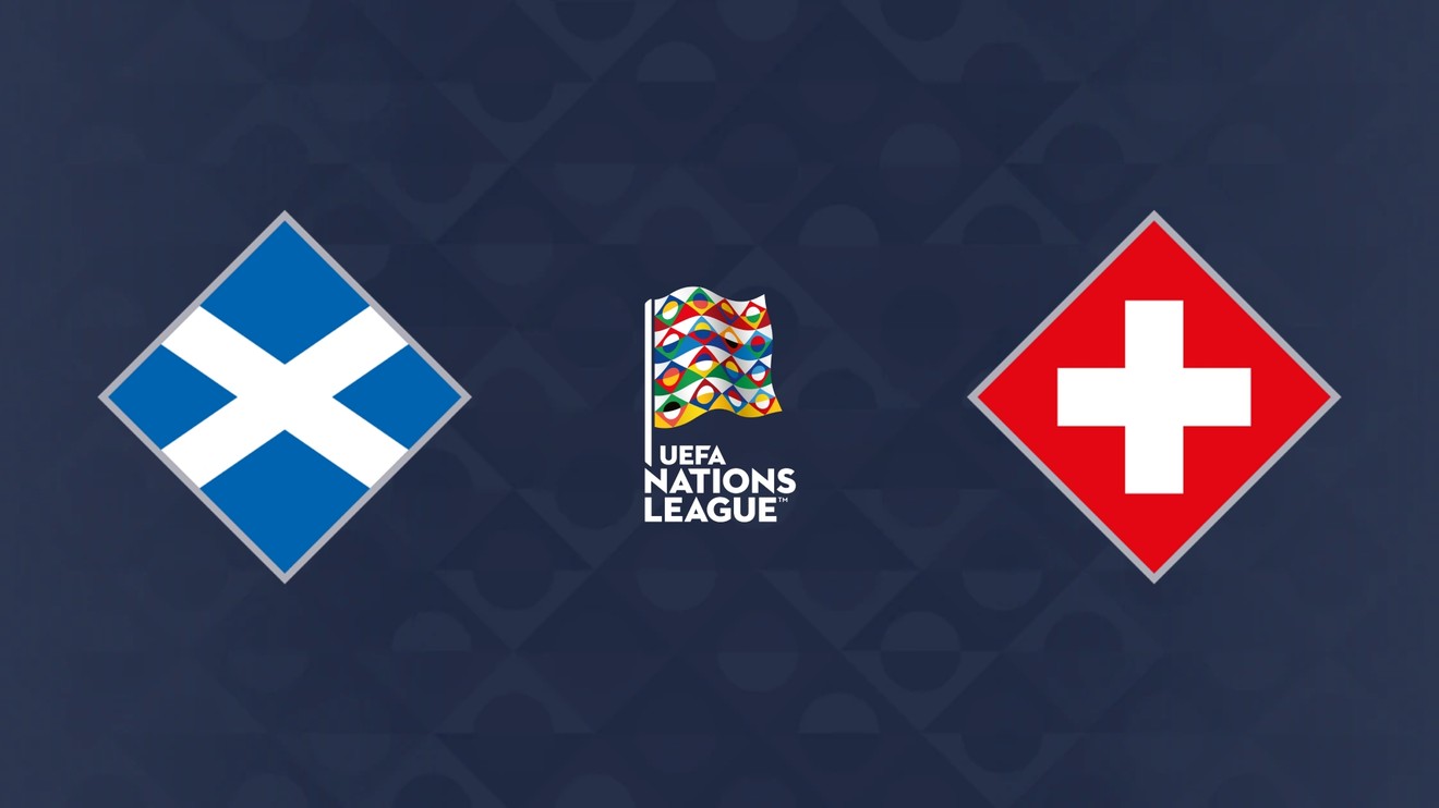 Fotbal - Liga národů, Ligová fáze, Skotsko - Švýcarsko