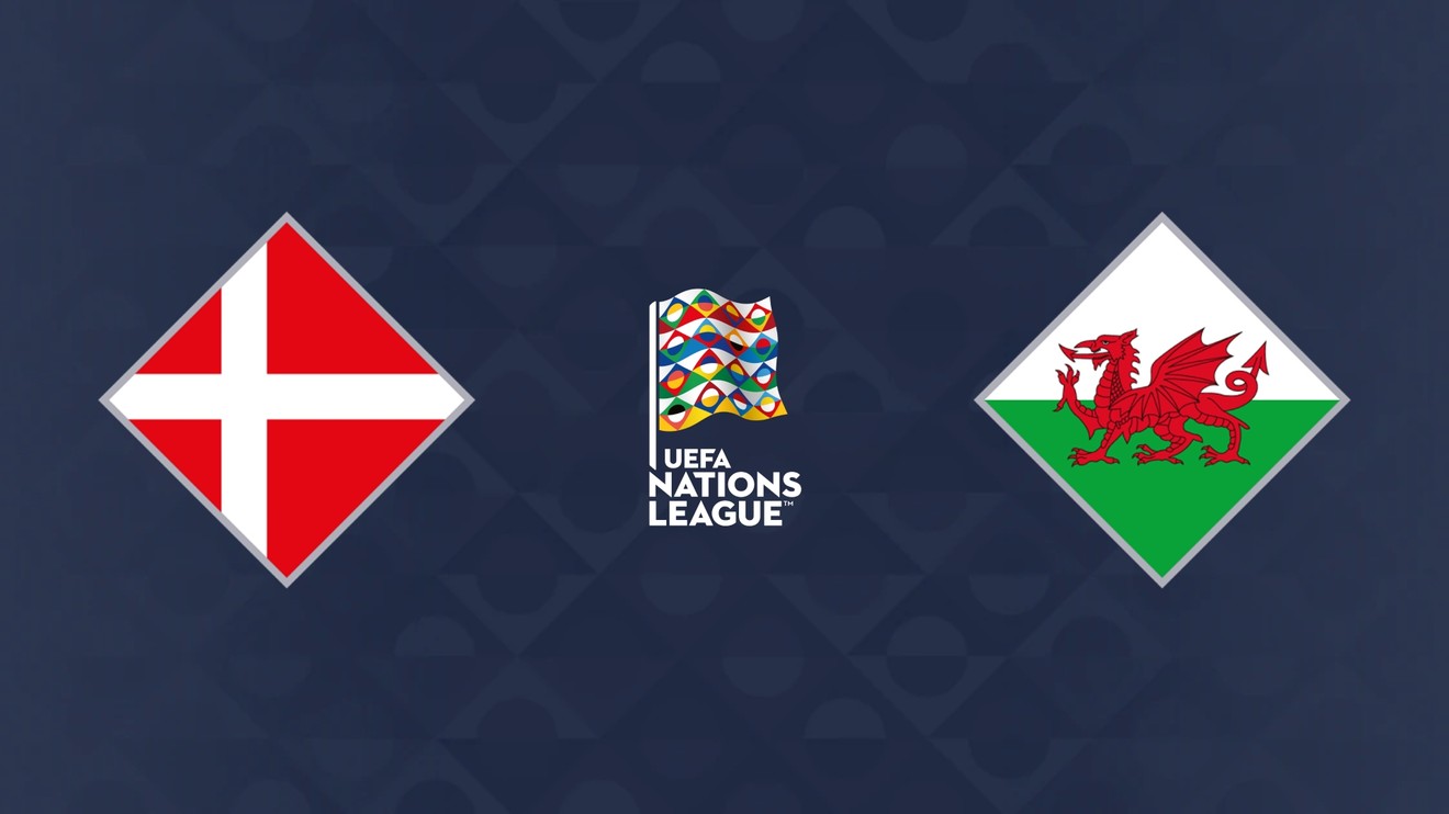 Fotbal - Liga národů, Ligová fáze, Dánsko - Wales