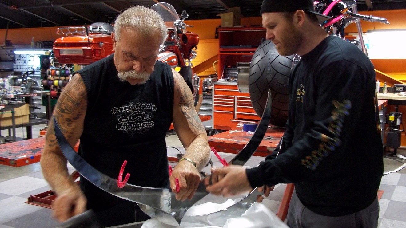 Americký chopper: Senior versus Junior