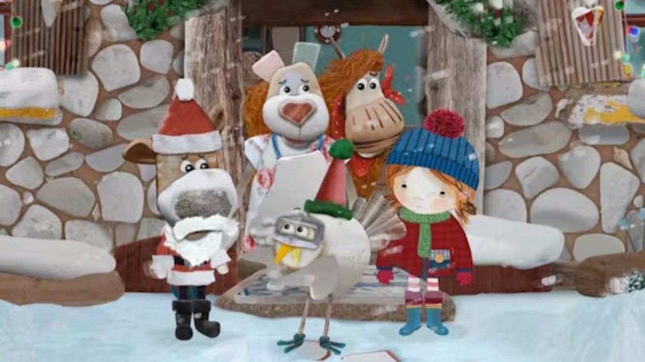 Příliv pokladů: Santa na souši