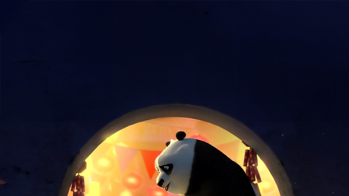 Kung Fu Panda slaví svátky