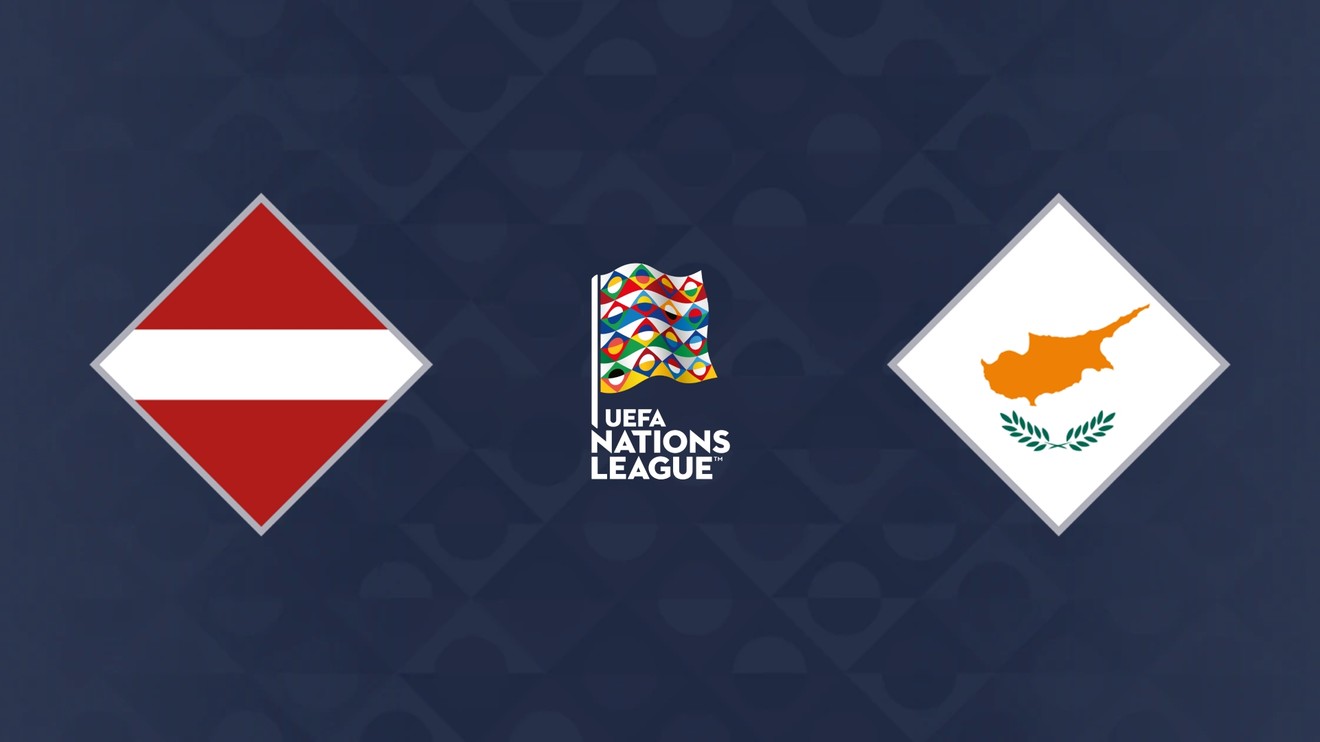 Fotbal - Liga národů, Ligová fáze, Lotyšsko - Kypr