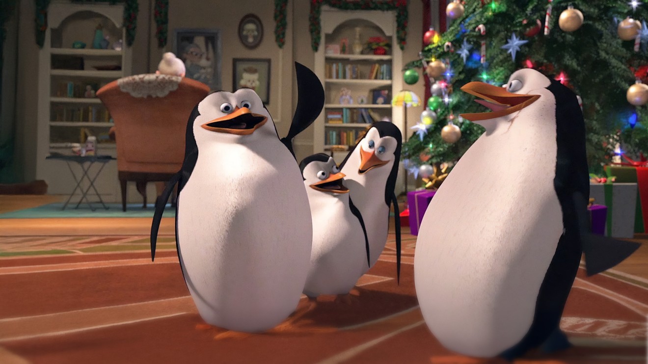 Tučňáci z Madagaskaru: Vánoční mise