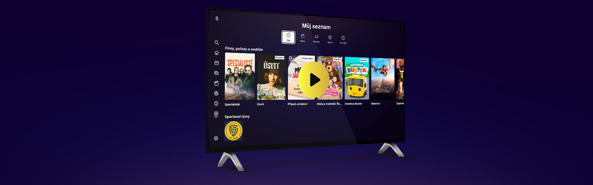 Můj seznam na Oneplay