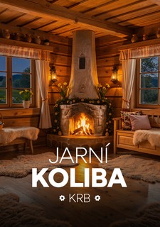 Jarní koliba krb
