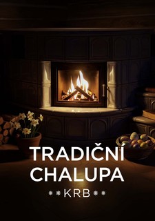Tradiční chalupa krb