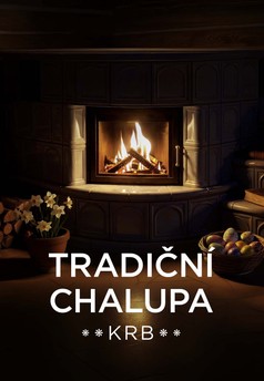 Tradiční chalupa krb