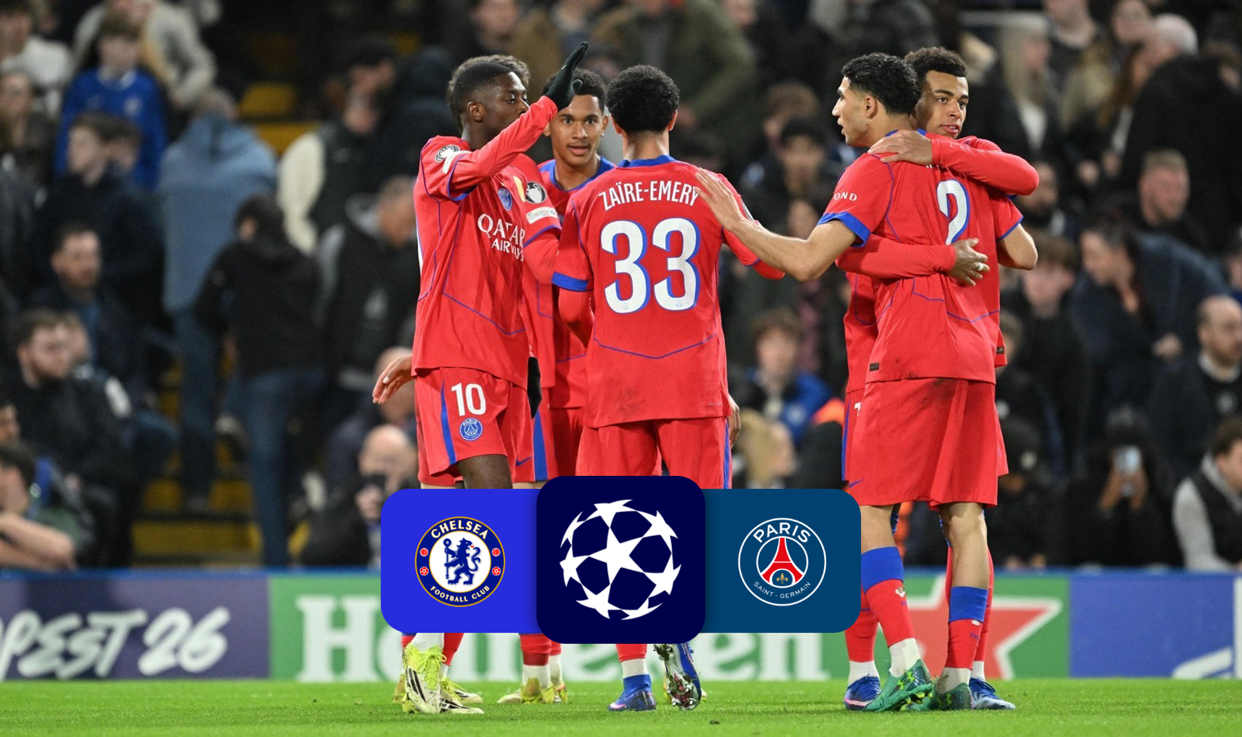 Chelsea - PSG | 17. 3. 2026 | Odveta osmifinále | 17. 3. 2026