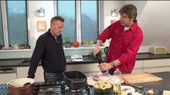 15. díl - Zapečené brambory se sýrem gruyere a telecí pečení