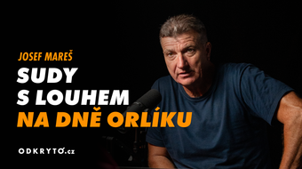 Josef Mareš: Sudy s louhem na dně Orlíku