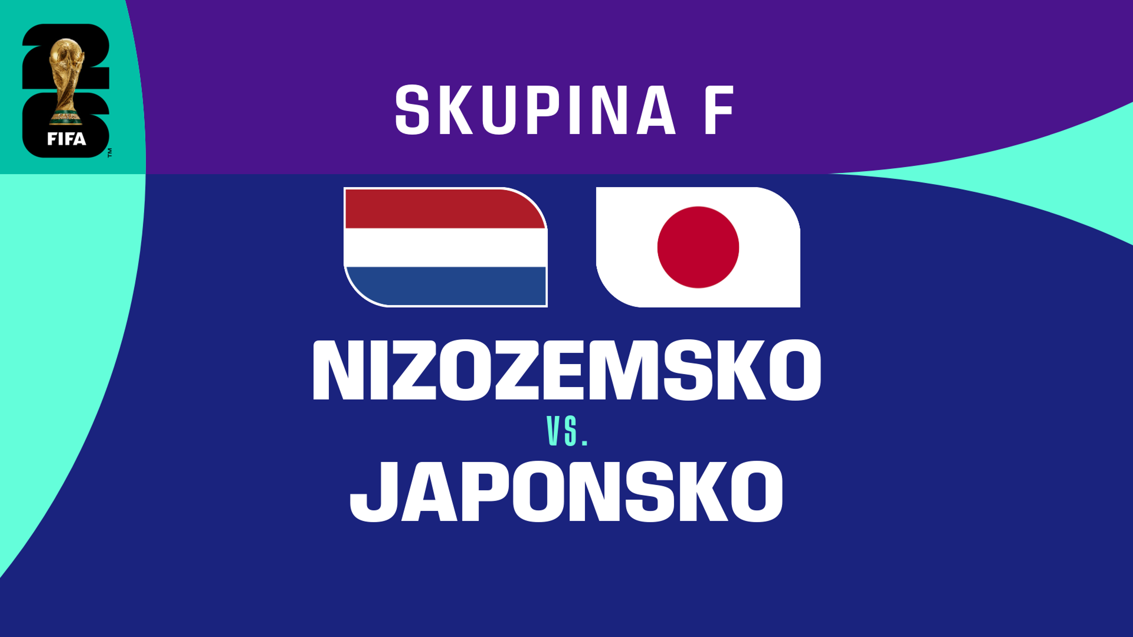 Nizozemsko - Japonsko | 14. 6. 2026