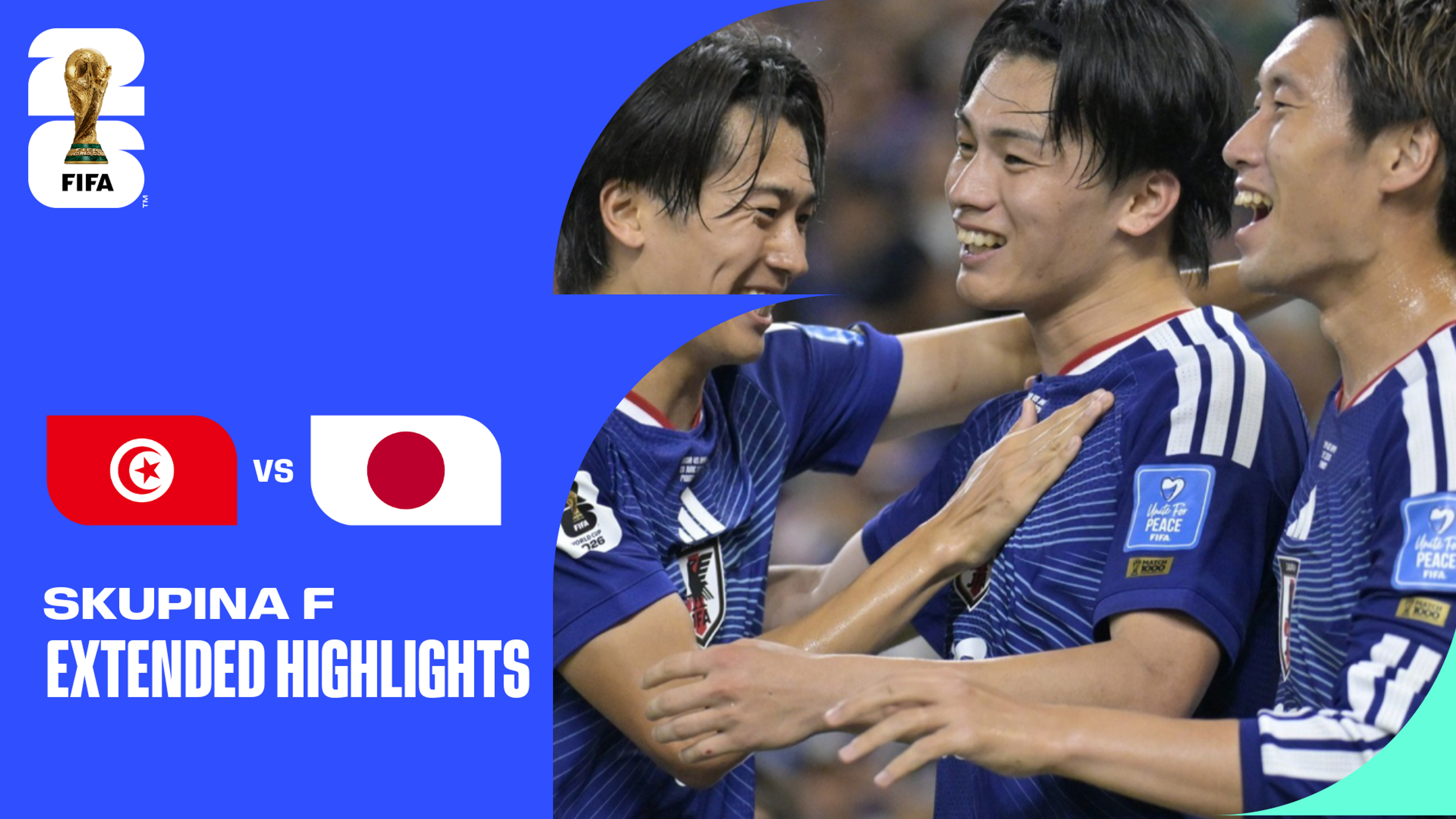 Tunisko - Japonsko | Prodloužený sestřih | 21. 6. 2026