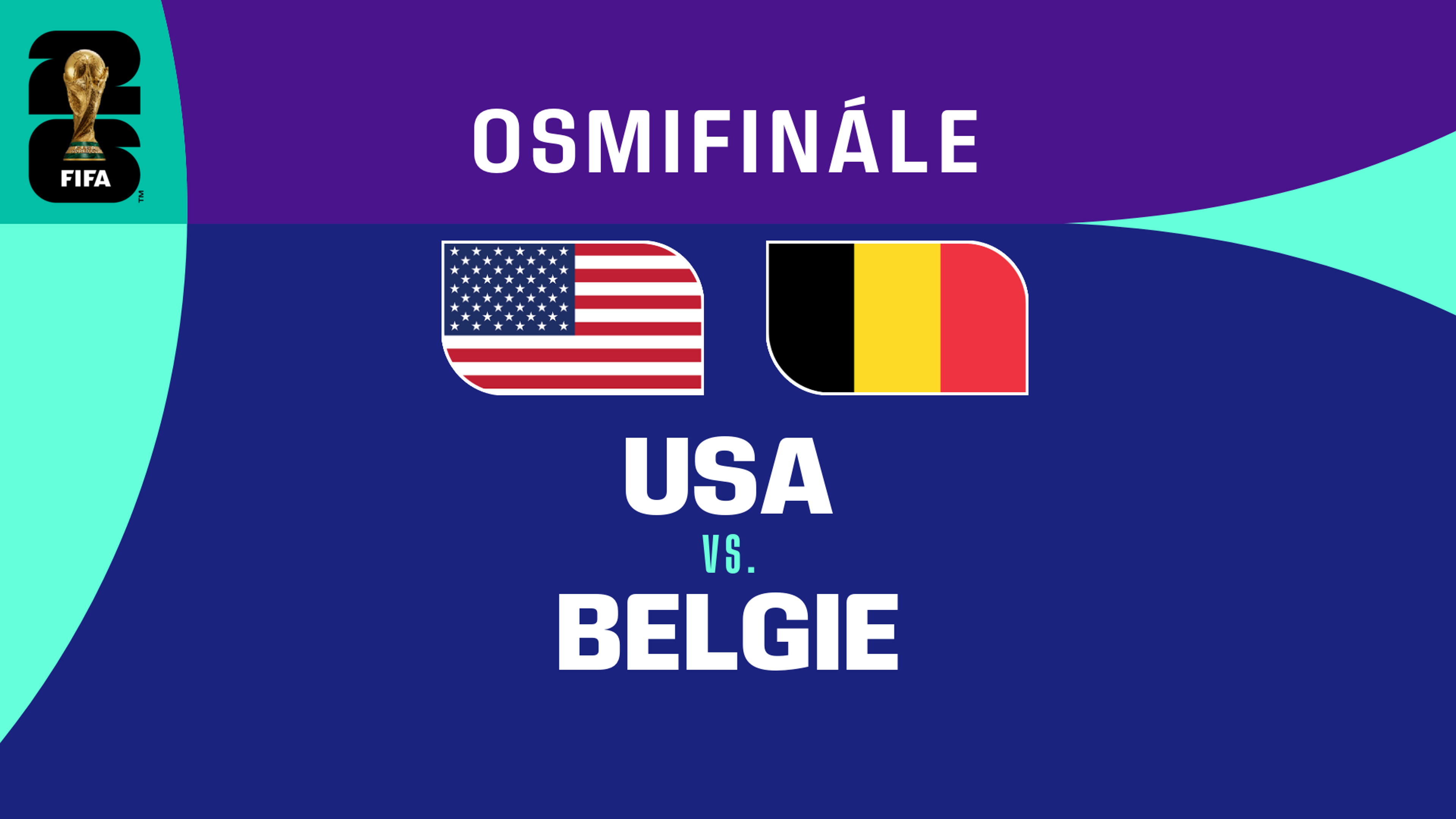 USA - Belgie | Osmifinále | 7. 7. 2026