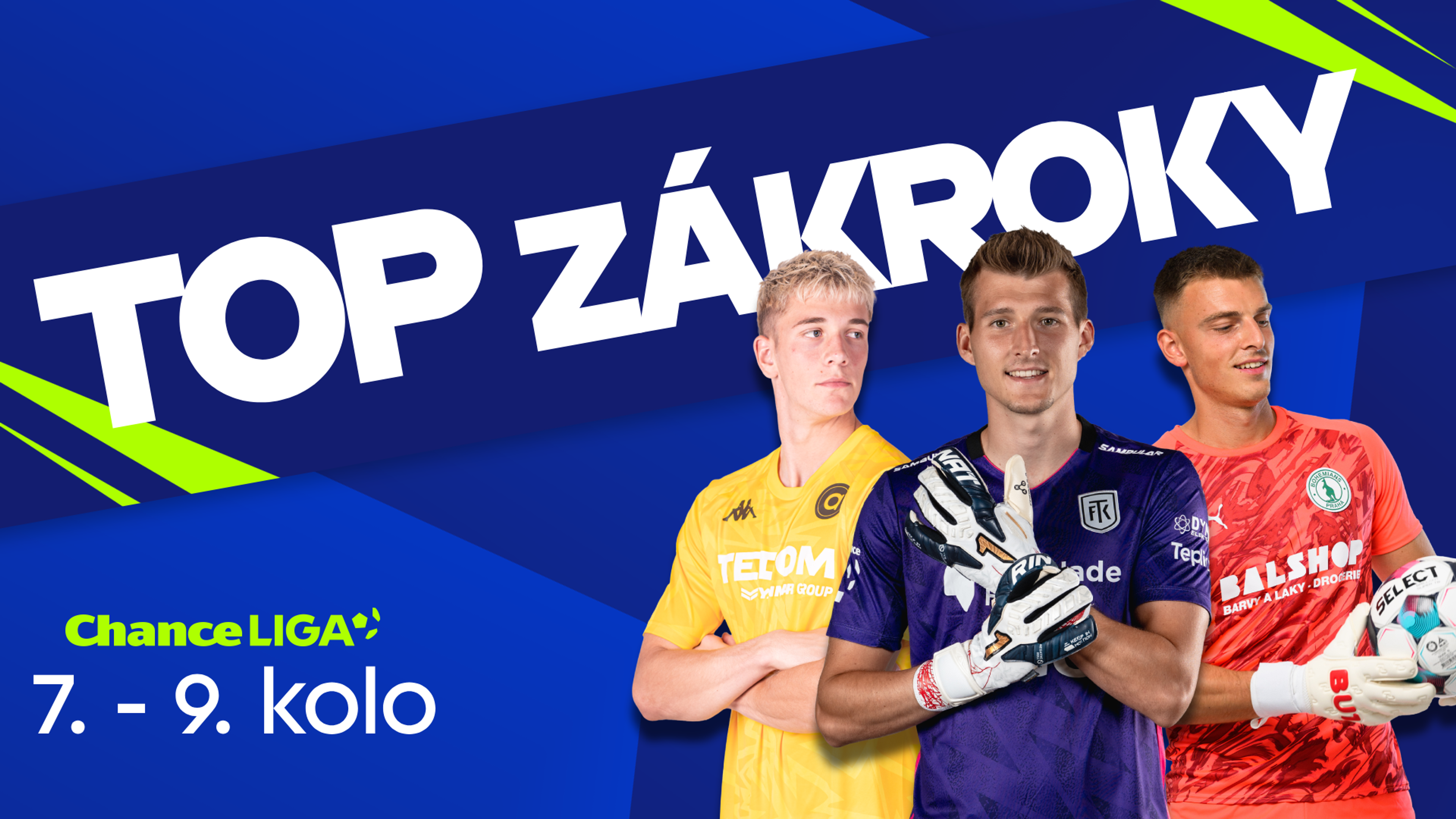 HERO KEEPER | Top zákroky 7. až 9. kola Chance Ligy