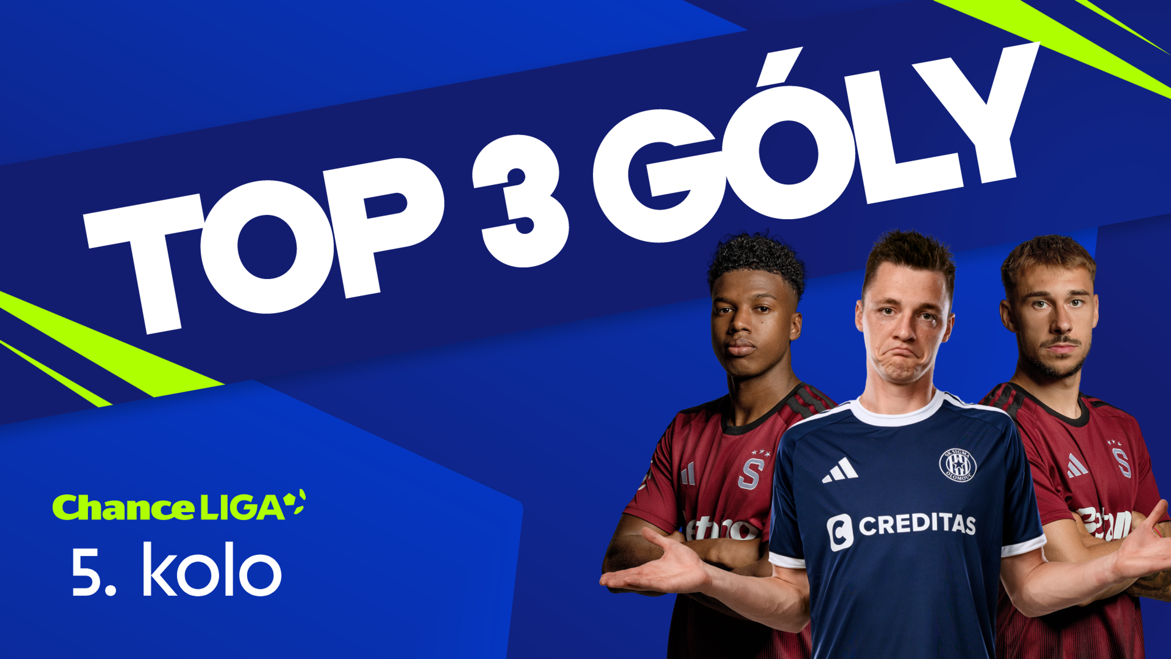 TOP 3 góly 5. kola Chance Ligy!