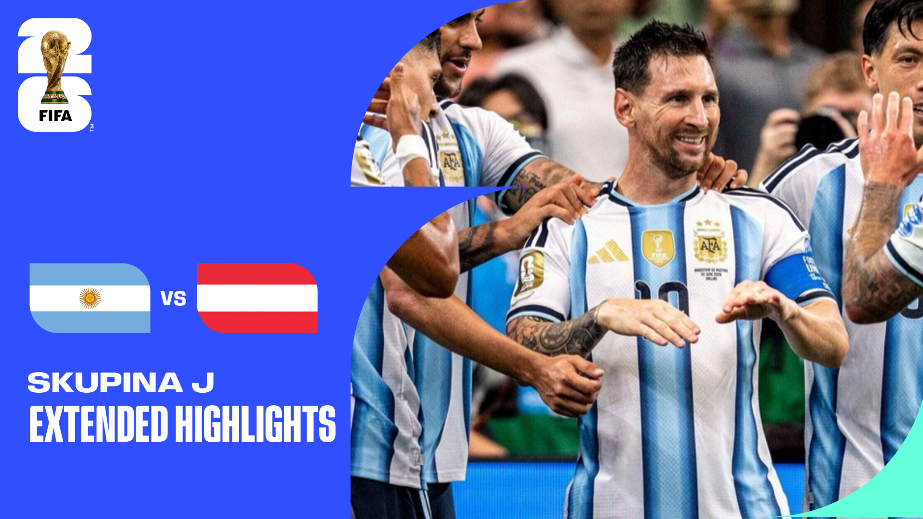 Argentina - Rakousko | Prodloužený sestřih | 22. 6. 2026
