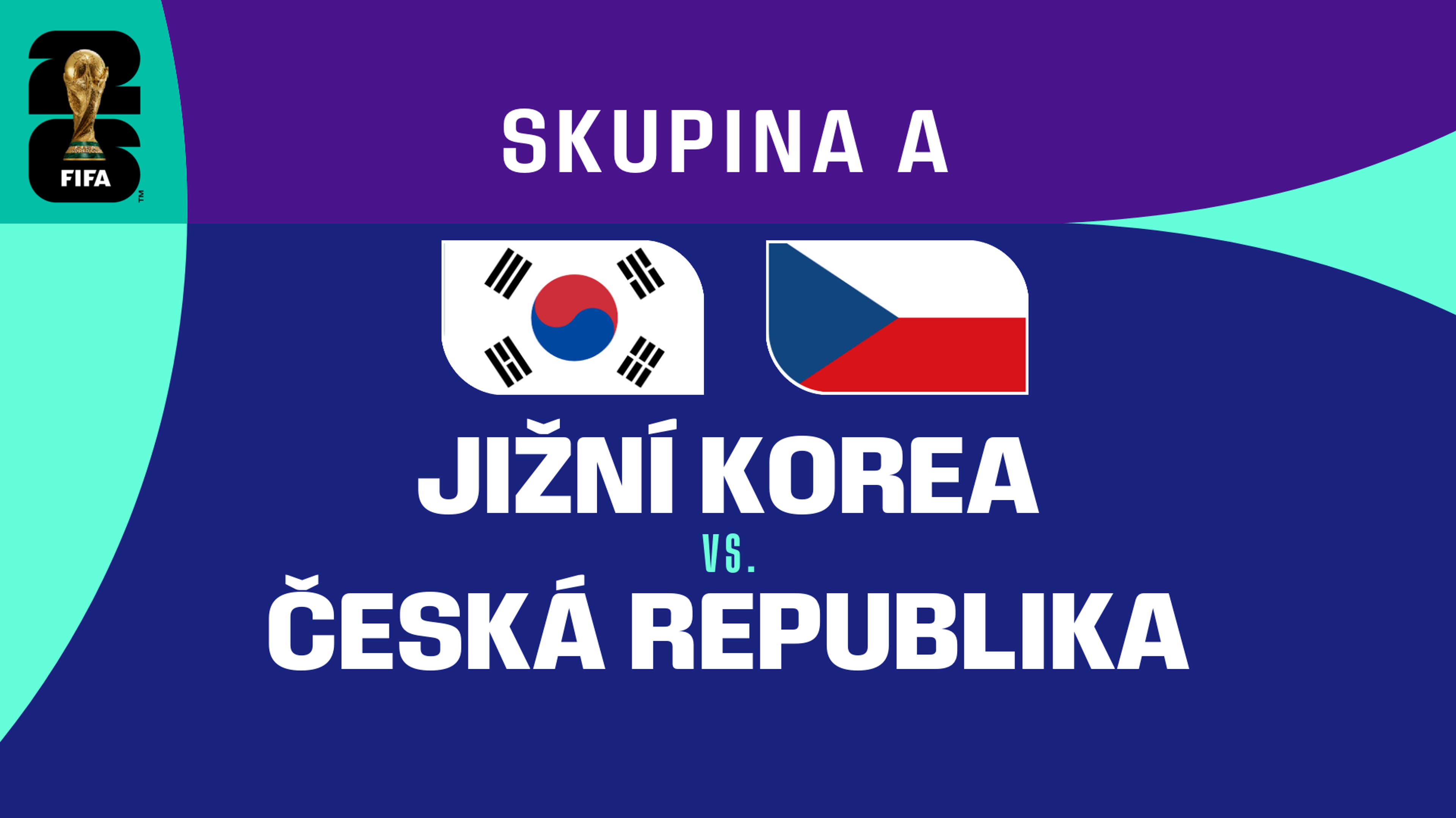 Jižní Korea - Česko | 12. 6. 2026