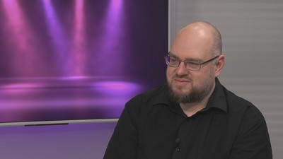 Písničkář Vráťa Hošek