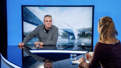 Devět let života za to stálo, říká autor nového pražského mostu Radek Šíma