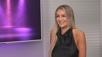 Influencerka a fotbalová reportérka Šárka Peková