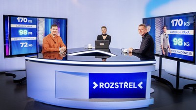 Shodil 70 kg. Nevešel jsem se s dětmi na houpačku, říká Jakub v Rozstřelu