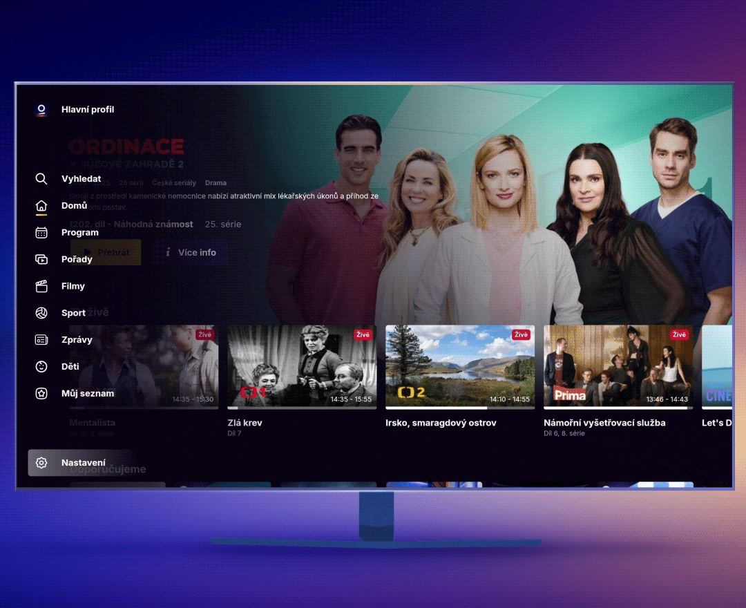 Aktivace HBO Max účtu