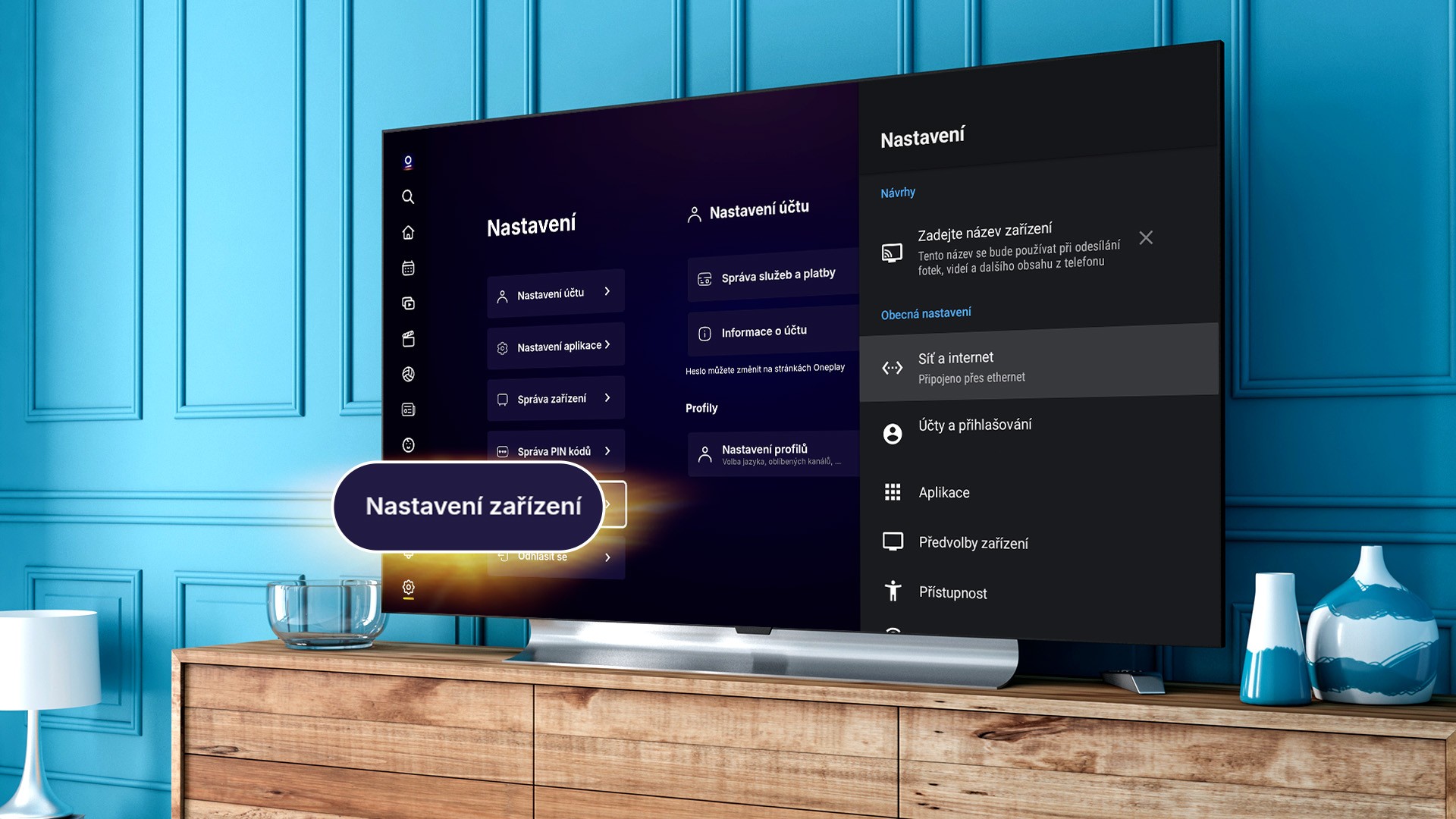 Nastavení Oneplay Bocu